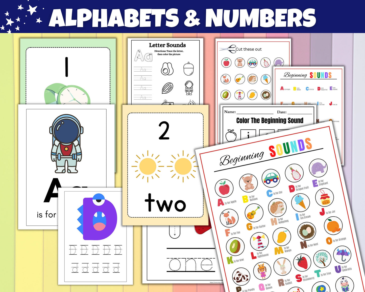 4000+ Educational Kids Activity Pages Bundle - Print Ready