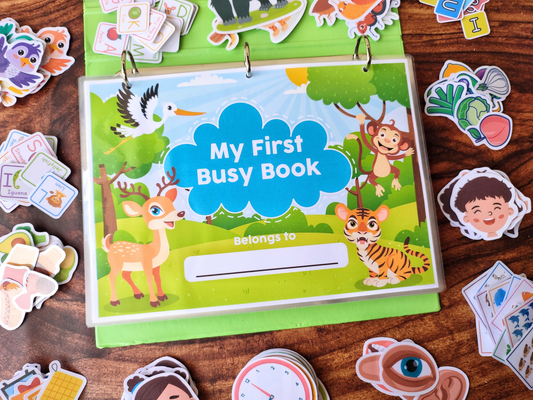 Printable Busy Book for Kids – Fun Activities for Quiet Time