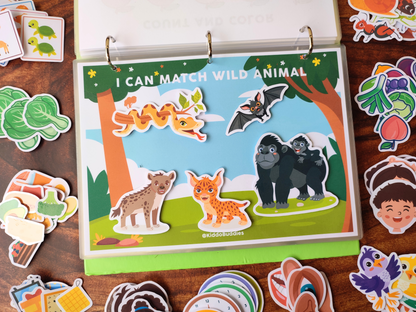 Printable Busy Book for Kids – Fun Activities for Quiet Time