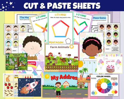 4000+ Educational Kids Activity Pages Bundle - Print Ready